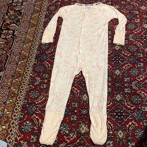 Magnetic Me 18-24 month One Piece girls footie sleeper pink
